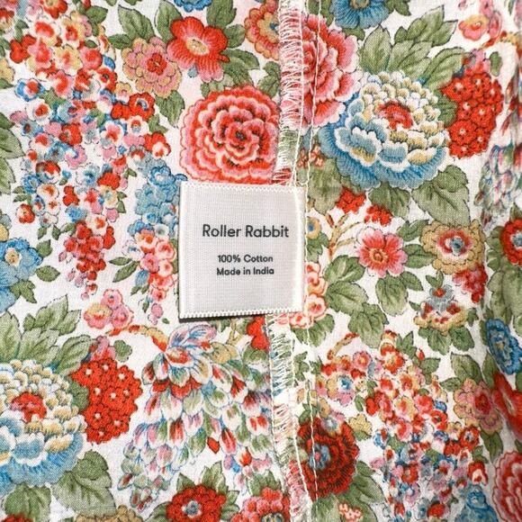 NWT Roller Rabbit Liberty Fabric Agnese Elysian Day Floral Midi Dress MEDIUM - Picture 6 of 8